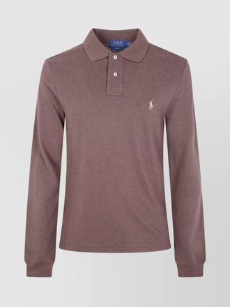 Polo Ralph Lauren long-sleeve knit polo shirt