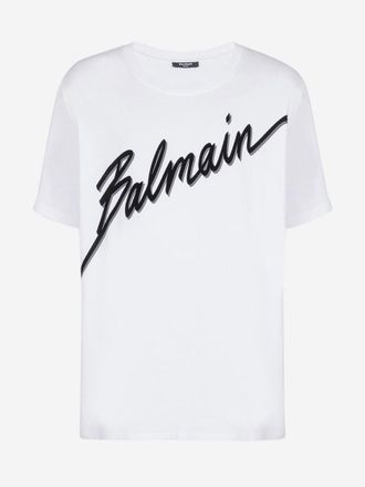 Balmain Cotton Logo T-Shirt