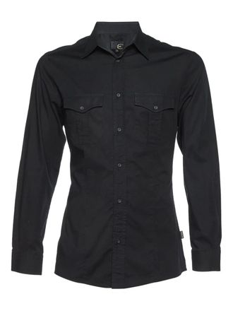Cavalli pre-owned button-up shirt - Black