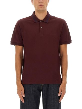 Alexander McQueen Alexander Mc Queen Polo Shirt With Logo On The Collar