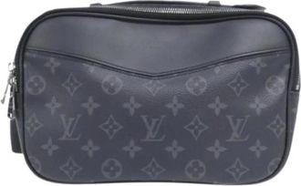 Louis Vuitton Pre-owned Monogram Bum Bag Schoudertas - Heren - Vintage Schoudertas - Zwart - ONE Size - Vintage