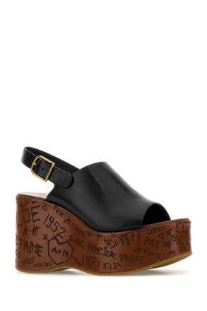Chlo&eacute; Black Sandal