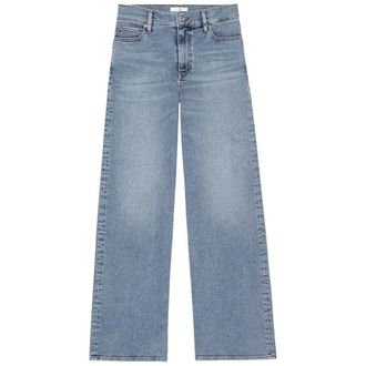 Frame Denim Frame Womens Le Slim Palazzo High-Rise Jeans, Ripple, 28