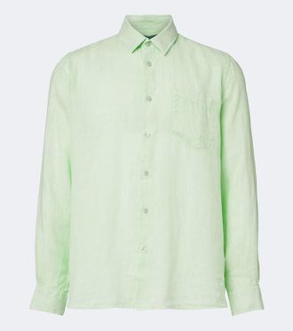 Vilebrequin Caroubis linen shirt