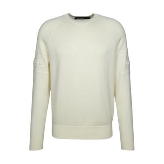 Karl Lagerfeld Dames, Truien, Beige, Maat: M Wol