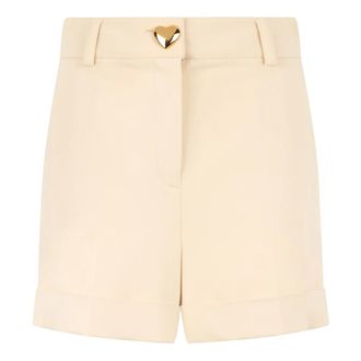 Moschino Classic Cut Shorts - female - Moschino - Casual Shorts - Beige - S - Shorts
