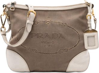 Prada Pre-owned Prada Canvas Canapa Logo Crossbody Ladies CZE5PWFDAV9QI7KN