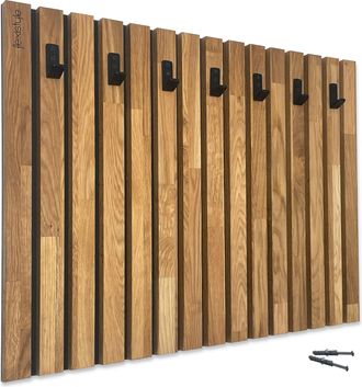 OEM Percha De Madera Lamele De 80 Cm