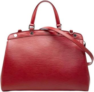 Louis Vuitton Pre-owned Handbags, female, Red, Size: ONE SIZE Pre-owned Brea MM