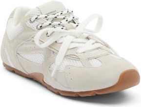 Steve Madden Aziel Sneaker in White Suede at Nordstrom Rack, Size 8.5