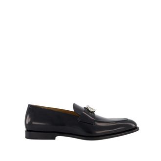Dior Klassieke Loafer met Gesp - Heren - Schoenen - Zwart - Maat: 39 1/2 EU