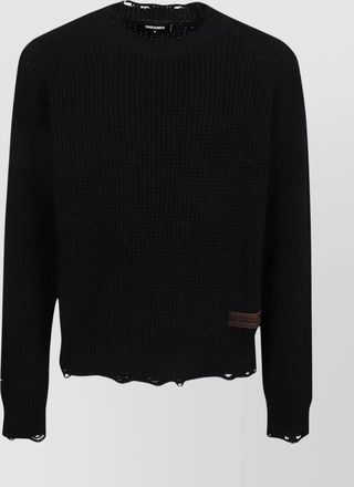 Dsquared2 wool crew neck jumper