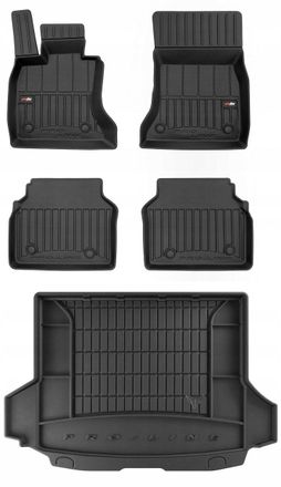 OEM Tappetini E Tappetini In Gomma 3d Set Bmw 5 F07 Gt Xdrive 2009-2017