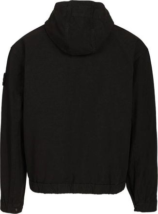Stone Island Mens Full-Zip Jacket Black