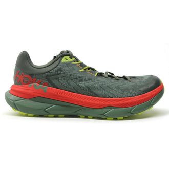 Hoka One One Hoka Tecton X Textile Synthetic Mens Low Top Trainers - Thyme Fiesta - Size:UK 10.5