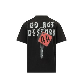 44 Label Group Graphic Print T-Shirt - Black