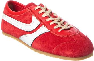 Dries Van Noten Suede & Leather Paneled Sneaker