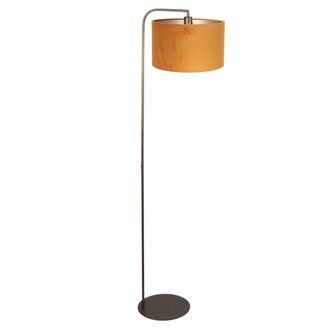 Steinhauer Steinhauer - L&aacute;mpara De Pie - Stang - Bronce - Metal Textil