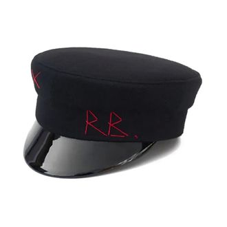 Ruslan Baginskiy Gorra Baker Boy - Accessories - Mujer - Negro - XL