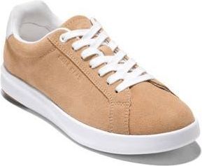 Cole Haan Grand Crosscourt Tennis Shoe in Tuscan Sand Suede/White at Nordstrom Rack, Size 5.5