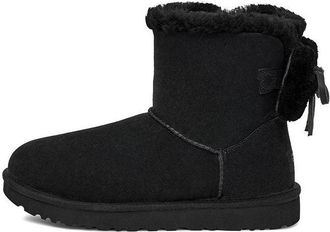 UGG (WMNS) UGG Classic Double Bow Mini Black 1127130-BLK