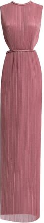 Gemy Maalouf pliss&eacute;-effect gown - women - Fabric - 6 - Pink