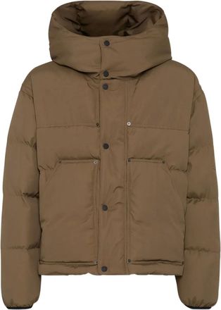 Dsquared2 Piumino Icon New Generation utility con cappuccio - Marrone