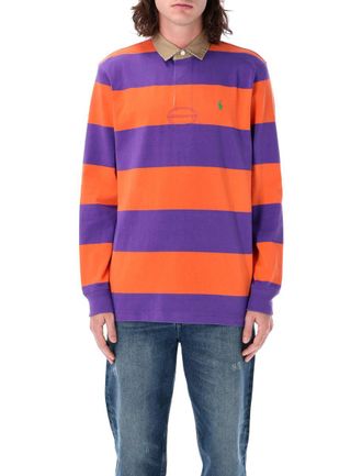 Polo Ralph Lauren Classic Fit Khaki-Collar Rugby Shirt