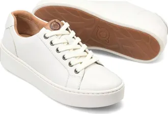 Born Womens Mira Platform Shoes In White