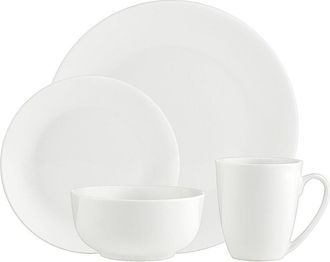 Godinger Alora Porcelain 16Pc Dinnerware Set