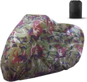 OEM Funda Para Motocicleta (xl), Impermeable, Resistente Al Invierno, Para Uso Exterior - Para Scooter, Motocicleta, Bicicleta, Verde, Multicolor
