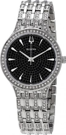 Bulova Womens 96L273 Ladies Phantom Watch - Silver - One Size