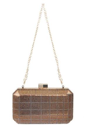 Lauren Lorraine Gemini Clutch in Bronze at Nordstrom