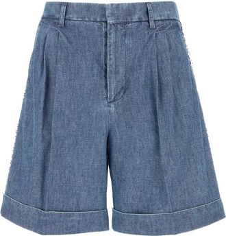 Valentino Garavani Denim Bermuda Shorts