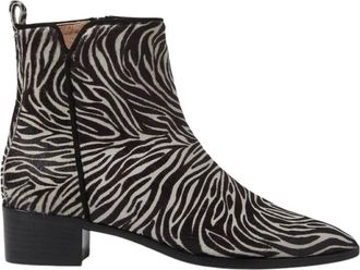 Scarosso Dames, Schoenen, Zwart, Maat: 37 1/2 EU Leer