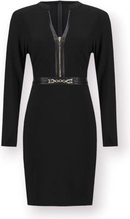 Joseph Ribkoff Polyester Jurken - Dames - Korte kleedjes - Zwart - S - Polyester - Kleedjes