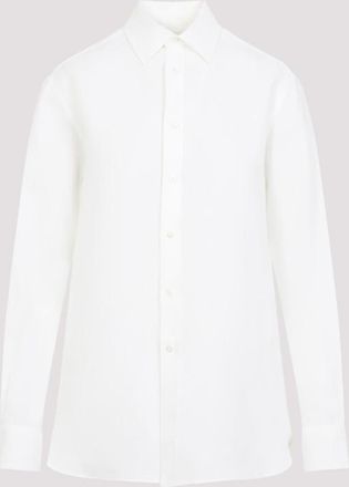 Ralph Lauren White Linen Shirt