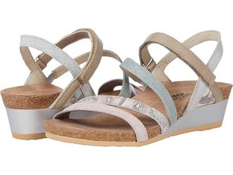 Naot Hero Womens Shoes Pink Linen Leather/Teal/Floral Leather Combo : EU 42 (US Womens 11) M