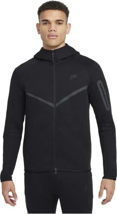 Nike Tech Fleece Windrunner Zwarte Jas - Heren - Sportshirts - Zwart - XL - Fitness