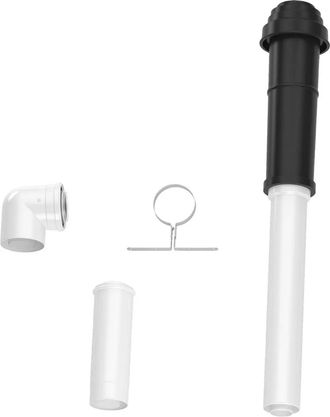 Bosch Accesorio De Escape Fc-set80-c33x (trasero Kit B&aacute;sico C33x, Negro, D:80/125mm, 7738112758
