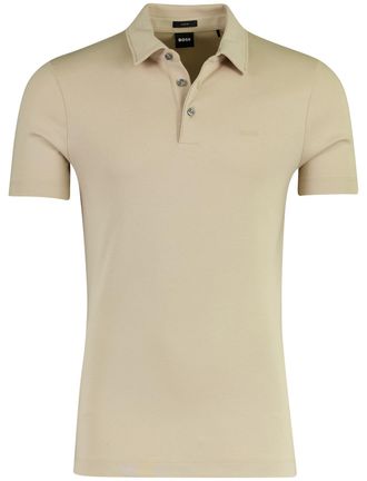 HUGO BOSS Poloshirt BOSS Black jersey beige