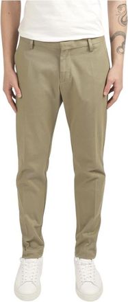 Entre Amis Rechte broek - Heren - Straight fit broeken - Beige - W31 - Broeken