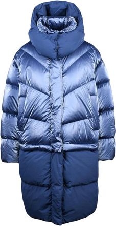 Add Jassen, Dames, Blauw, XS, Piumino Metal