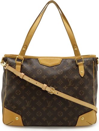 Louis Vuitton Monogram Brown Monogram Shoulder Bag Tote Bag (Pre-Owned)
