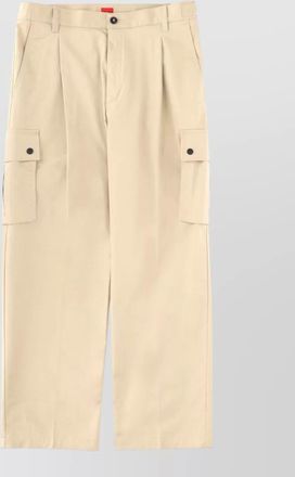 HUGO BOSS cotton cargo trousers