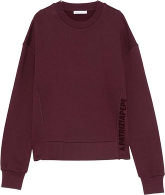 Patrizia Pepe cotton sweatshirt - Purple