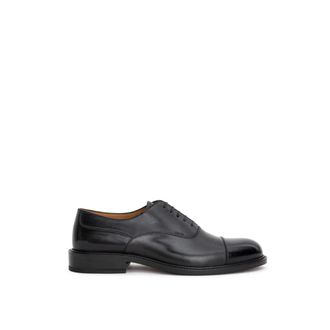 Dior Dress Shoes, male, Black, 5 UK, Black Leather Oxford Shoe with Laces