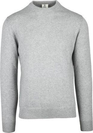 LUIGI BORRELLI NAPOLI trui - Heren - Cashmere truien - Grijs - XL - Kasjmier - Truien & Vesten