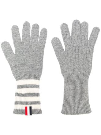 Thom Browne Kasjmier handschoenen - Grijs