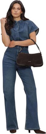 Est'seven Haley Jumpsuit Denim - Dames - Jumpsuits - Blauw - S - Denim - Jumpsuits & Playsuits